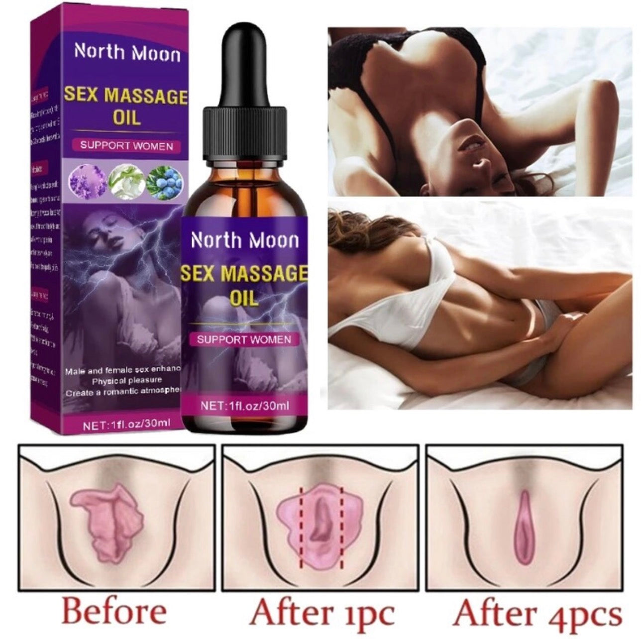 Huile essentielle lubrifiante pour femmes, augmente la libido féminine, améliore la durée des rapports sexuels, stimule le point G, intensifie l'orgasme féminin, amplifie l'orgasme.