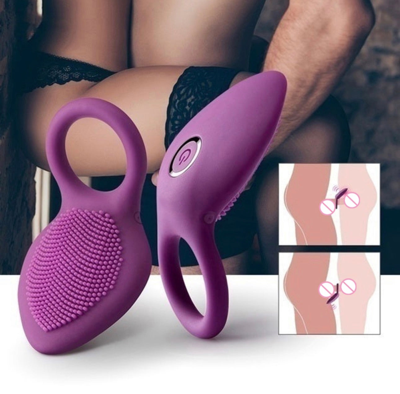 Anneau vibrant pour hommes