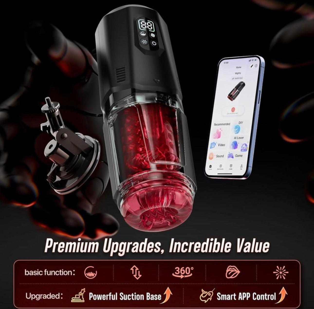 Masturbateur automatique masculin