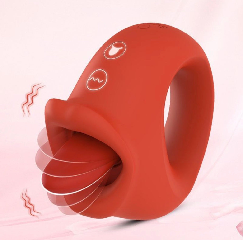 Vibrateur féminin à bouton