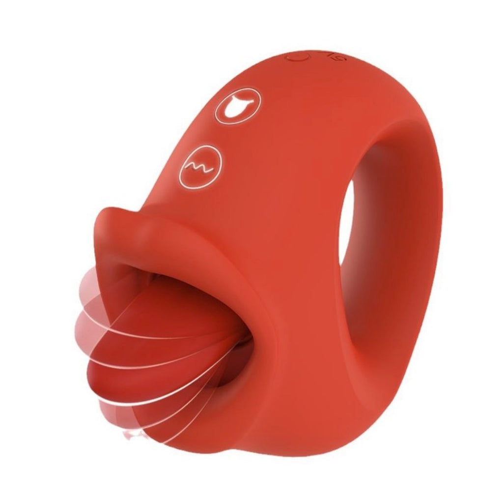 Vibrateur féminin à bouton