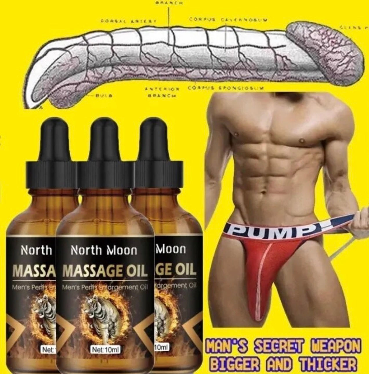 Crème à l'huile pour homme, Nature 24ss, agrandissement du coa, extension de la taille XXL, produit de pilule androgène érectile