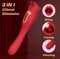 Vibromasseur léchant pour femme